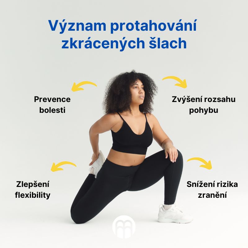 Význam protahování zkrácených šlach